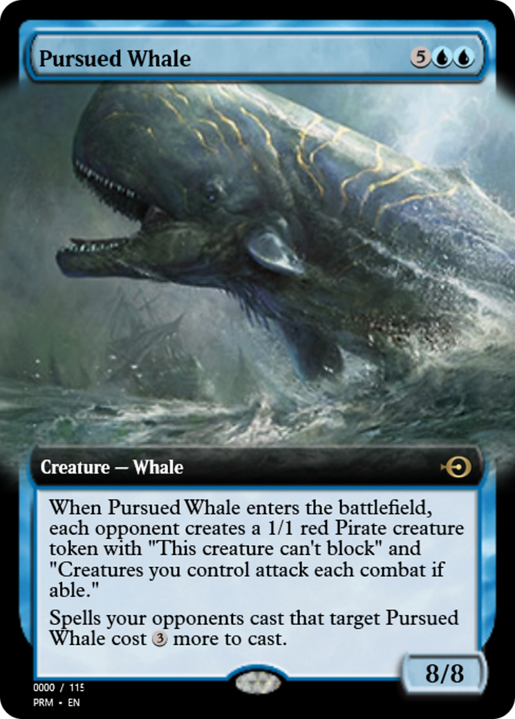 Pursued Whale (PRM-82024) - Magic Online Promos Foil