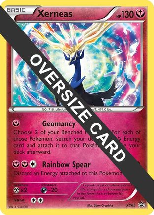 Xerneas XY05  - Holofoil Jumbo Cards - Promo
