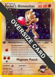 Rocket's Hitmonchan 011/132  - Holofoil Jumbo Cards - Promo