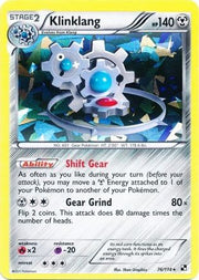 Klinklang 076/114  - Reverse Holofoil Blister Exclusives - Promo