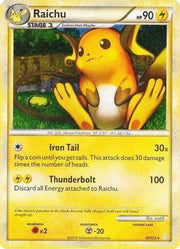 Raichu 010/123  - Holofoil Deck Exclusives - Holo Rare