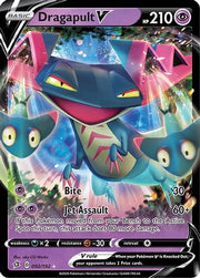 Dragapult V 092/192  - Holofoil SWSH02 Rebel Clash - Ultra Rare