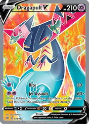 Dragapult V (Full Art) 183/192  - Holofoil SWSH02 Rebel Clash - Ultra Rare