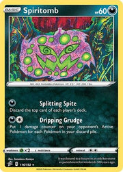 Spiritomb 116/192  SWSH02 Rebel Clash - Rare