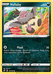 Vullaby 119/192  SWSH02 Rebel Clash - Common