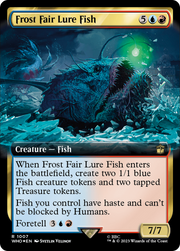 Frost Fair Lure Fish (WHO-1007) - Doctor Who: (Extended Art) Foil