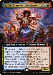 Zaffai, Thunder Conductor (C21-331) - Commander 2021: (Extended Art)