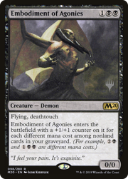 Embodiment of Agonies (PPM20-98P) - Core Set 2020 Promos Foil