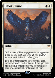 Dawn's Truce (PPBLB-009) - Bloomburrow Promos Foil