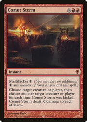 Comet Storm (Worldwake) (OVER-076) - Oversize Cards