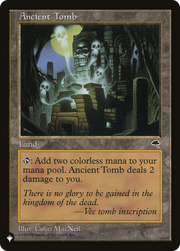 Ancient Tomb (LIST-) - The List