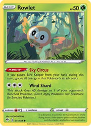 Rowlet 011/189  SWSH03 Darkness Ablaze - Common