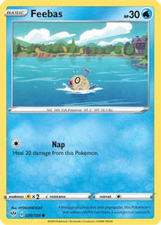 Feebas 038/189  - Reverse Holofoil SWSH03 Darkness Ablaze - Common