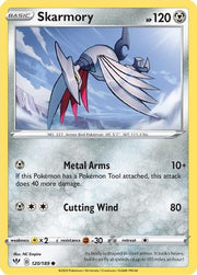 Skarmory 120/189  SWSH03 Darkness Ablaze - Common
