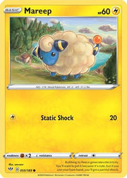 Mareep 055/189  SWSH03 Darkness Ablaze - Common