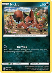 Nickit 112/189  SWSH03 Darkness Ablaze - Common