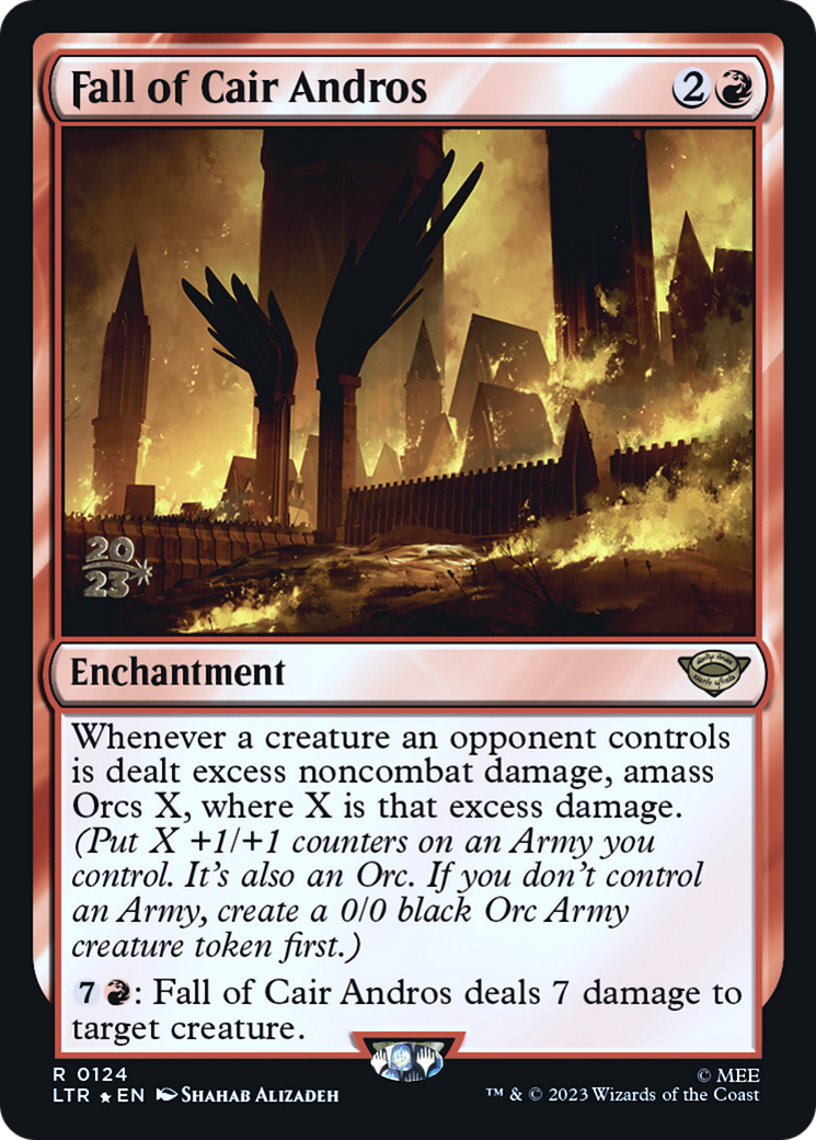 Fall of Cair Andros (PRE-124S) - Tales of Middle-earth Promos Foil