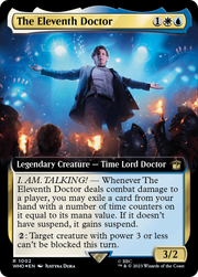 The Eleventh Doctor (WHO-1002) - Doctor Who: (Extended Art) Foil