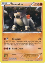 Terrakion 073/101  - Holofoil Blister Exclusives - Promo