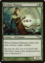 Viridian Shaman (LIST-MRD-139) - The List