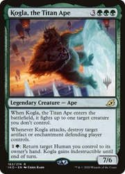 Kogla, the Titan Ape (PPIKO-162) - Ikoria: Lair of Behemoths Promos Foil