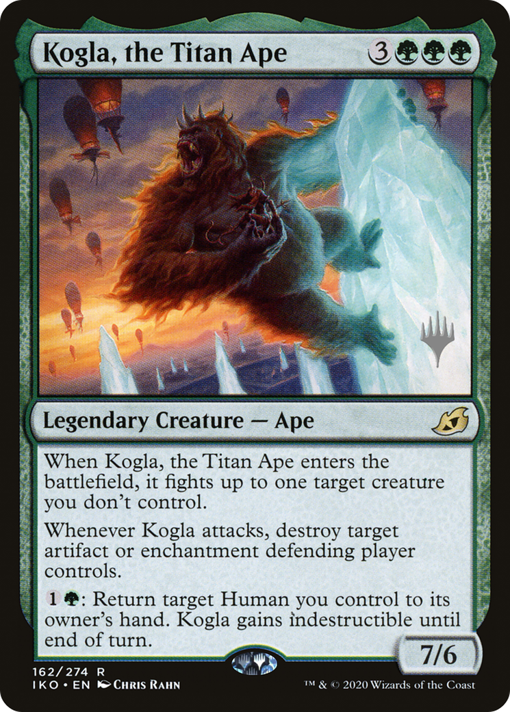 Kogla, the Titan Ape (PPIKO-162) - Ikoria: Lair of Behemoths Promos Foil