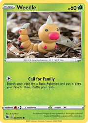 Weedle 002/73  Champions Path - Common