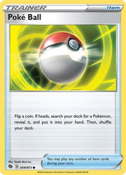 Poke Ball 059/73  - Reverse Holofoil Champions Path - Common