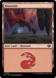 Mountain (OTJ-284) - Outlaws of Thunder Junction Foil