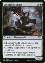 Sawblade Slinger (VOW-217) - Innistrad: Crimson Vow