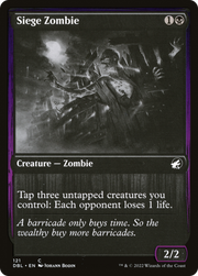 Siege Zombie (DBL-121) - Innistrad: Double Feature