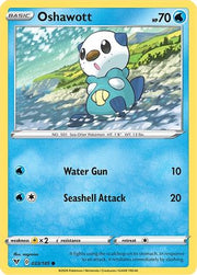 Oshawott 033/185  SWSH04 Vivid Voltage - Common