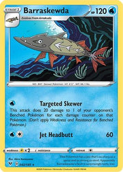 Barraskewda 042/185  - Reverse Holofoil SWSH04 Vivid Voltage - Rare