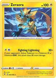 Zeraora 061/185  - Holofoil SWSH04 Vivid Voltage - Holo Rare