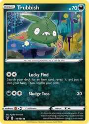 Trubbish 110/185  - Reverse Holofoil SWSH04 Vivid Voltage - Common
