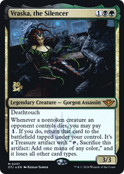 Vraska, the Silencer (PRE-237) - Outlaws of Thunder Junction Promos Foil