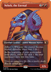 Neheb, the Eternal (CMM-678) - Commander Masters (Borderless) Foil