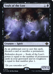 Souls of the Lost (PRE-121) - The Lost Caverns of Ixalan Promos Foil