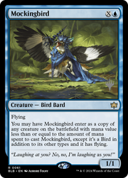 Mockingbird (PPBLB-061) - Bloomburrow Promos