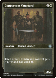Coppercoat Vanguard (MAT-101) - March of the Machine: The Aftermath Etched Foil
