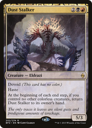 Dust Stalker (BFZ-202) - Battle for Zendikar: (devoid) Foil