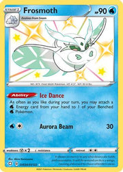 Frosmoth SV034/SV122  - Holofoil Shining Fates Shiny Vault - Shiny Holo Rare