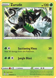 Zarude 016/072  Shining Fates - Rare
