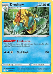 Drednaw 027/072  - Reverse Holofoil Shining Fates - Rare