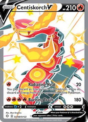 Centiskorch V SV108/SV122  - Holofoil Shining Fates Shiny Vault - Shiny Holo Rare