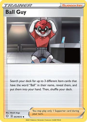Ball Guy 057/072  - Reverse Holofoil Shining Fates - Uncommon