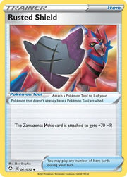 Rusted Shield 061/072  - Reverse Holofoil Shining Fates - Uncommon