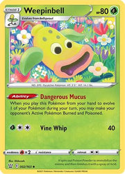 Weepinbell 002/163  SWSH05 Battle Styles - Uncommon