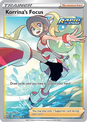 Korrina's Focus (Full Art) 160/163  - Holofoil SWSH05 Battle Styles - Ultra Rare