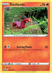 Sizzlipede 029/163  SWSH05 Battle Styles - Common